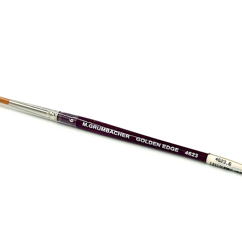 Vintage Grumbacher M.Goldenedge Liner #6: New